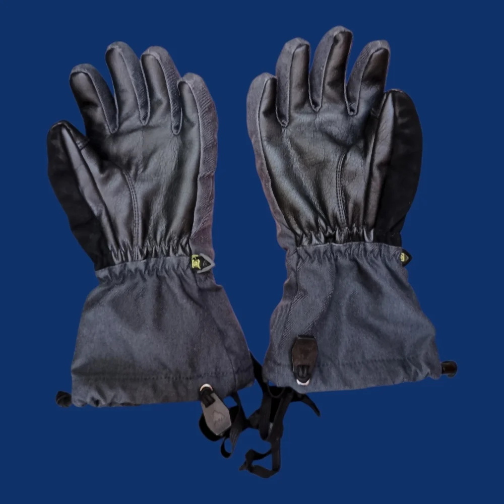 Kids Burton Profile Gloves Dark Denim Large EUC